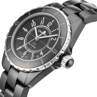 Pre-Owned Chanel J12 42mm Stainless Steel and Ceramic Pre-Owned Chanel J12 42mm Stainless Steel and Ceramic