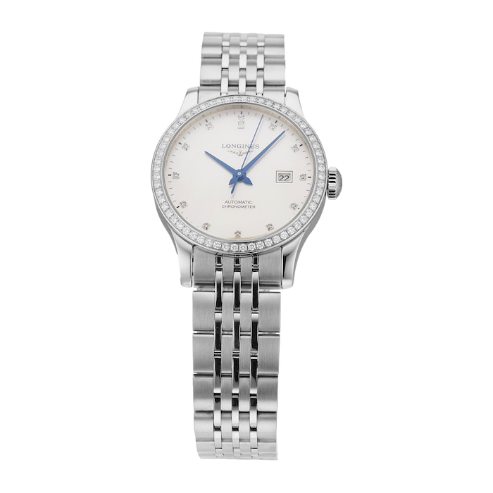 Pre-Owned Longines Record 30MM Stainless Steel