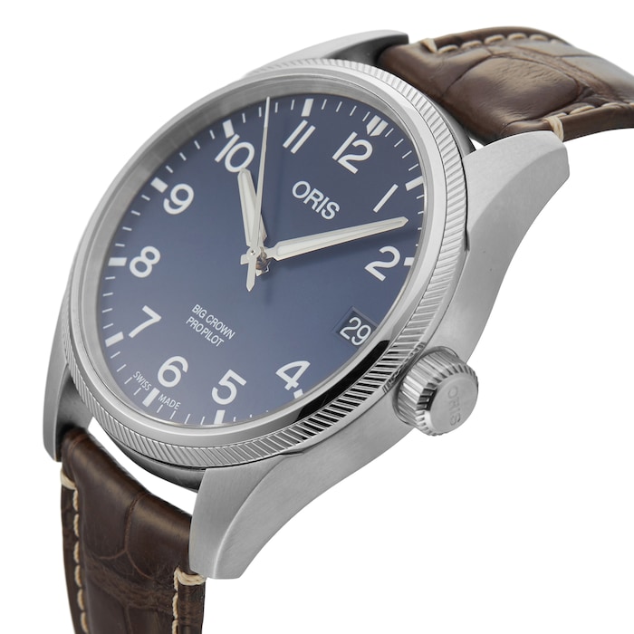 Pre-Owned Oris Big Crown ProPilot Big Date 41mm Stainless Steel 01 751 7697 4065-07 1 20 72FC