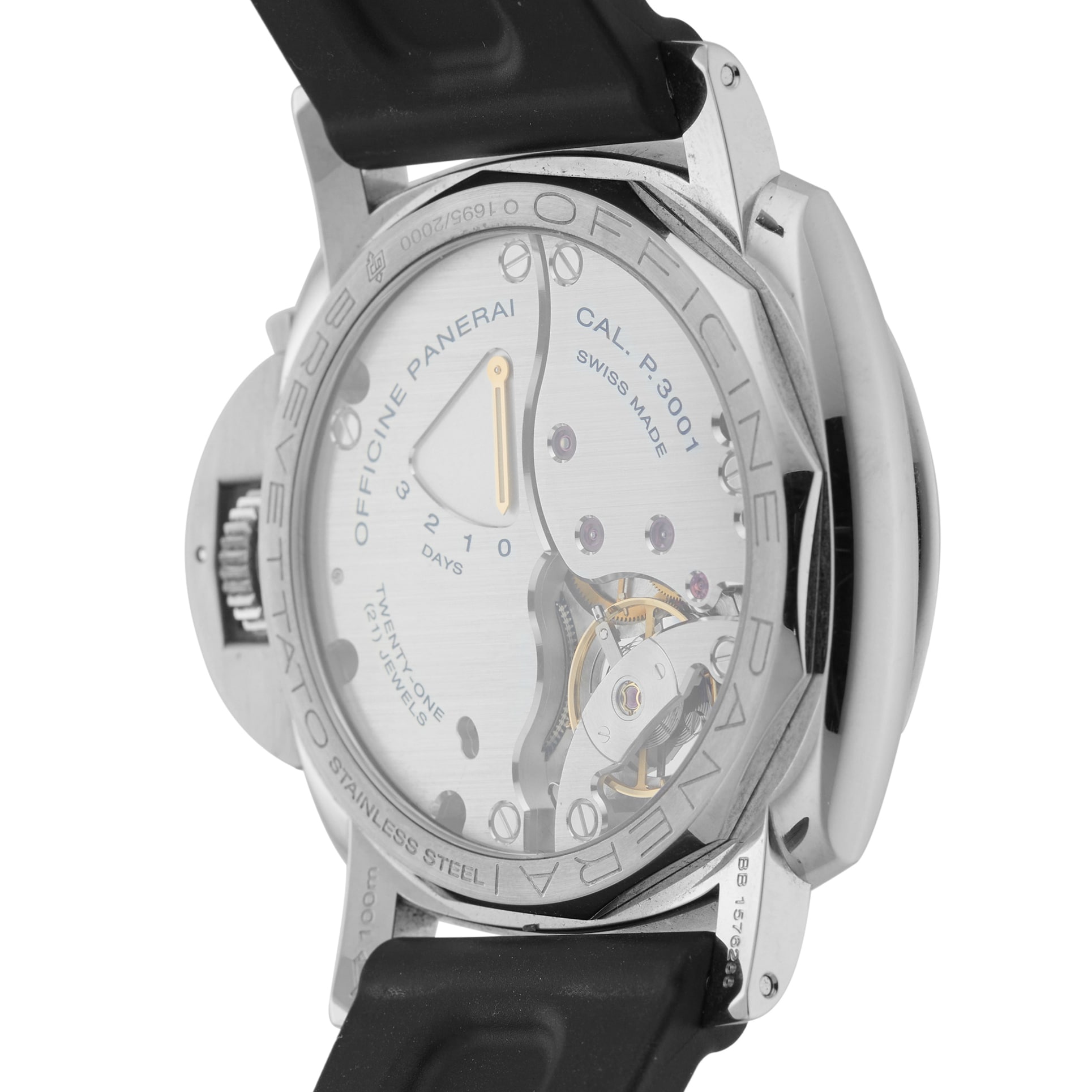 Pre-Owned Panerai Luminor Marina 1950 3 Days 47mm Stainless Steel