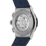Pre-Owned Hublot Classic Fusion Chronograph Titanium Blue 45MM