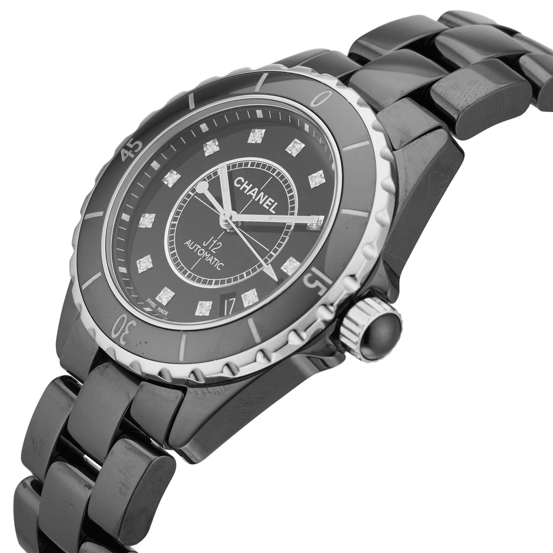 Pre-Owned Chanel J12 38mm Ceramic