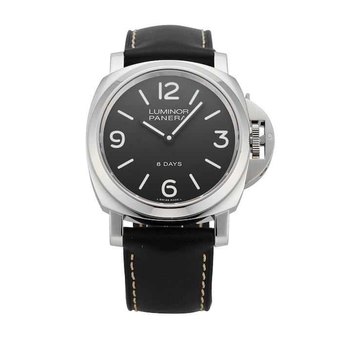 Pre-Owned Panerai Luminor Base 8 Days 44mm Stainless Steel PAM00560