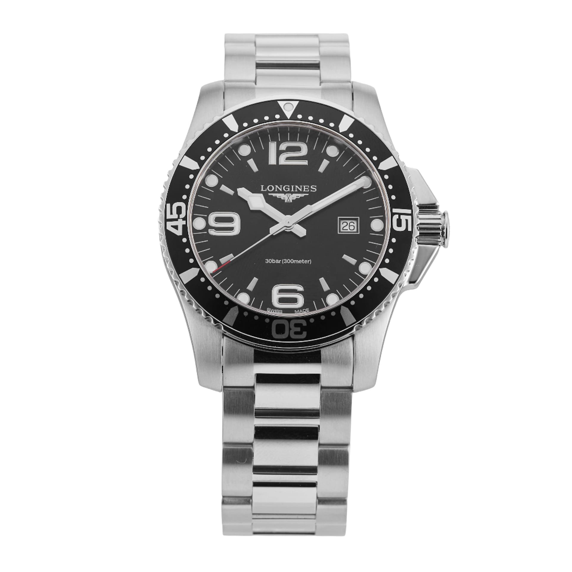 Pre-Owned Longines Hydroconquest 44mm Stainless Steel