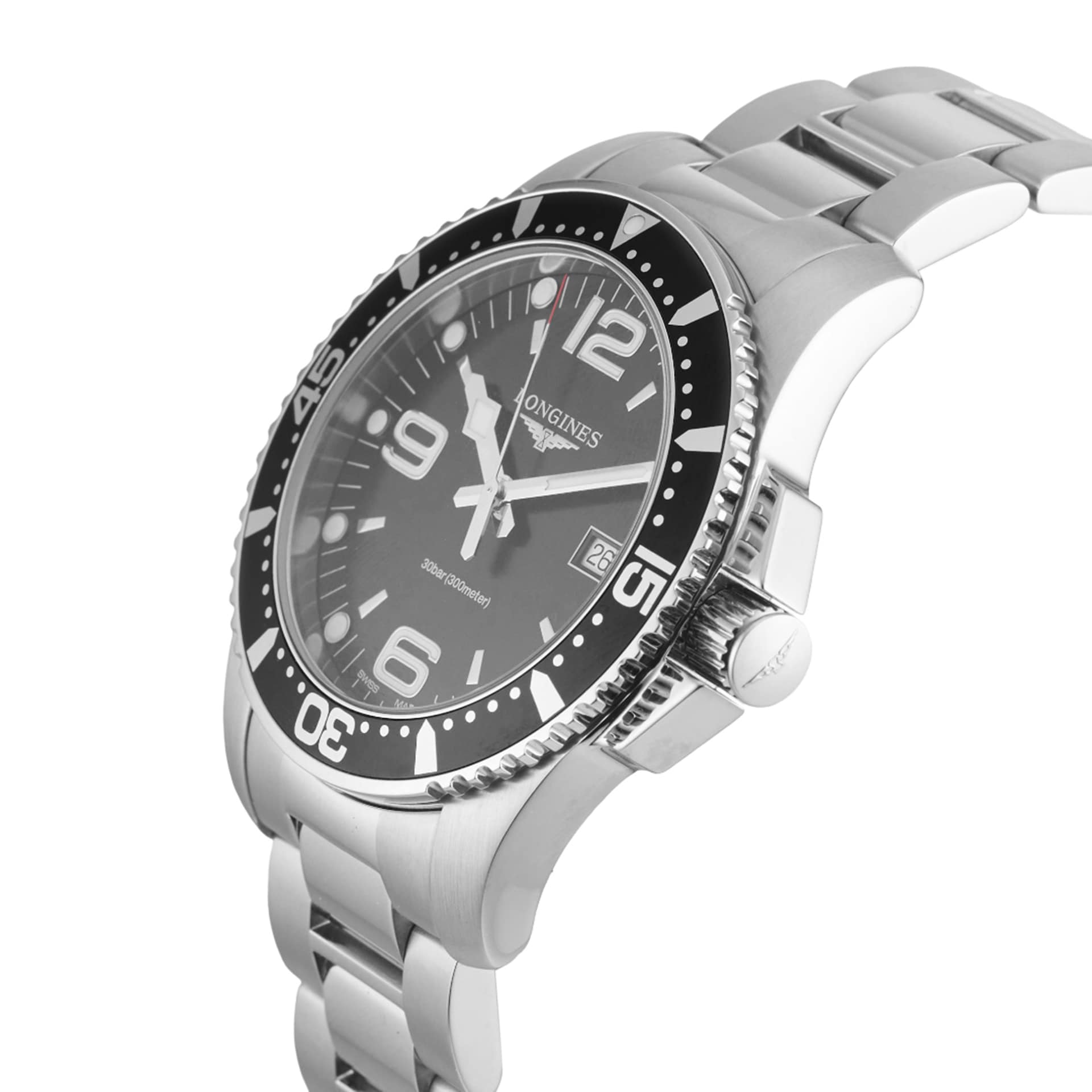 Pre-Owned Longines Hydroconquest 44mm Stainless Steel