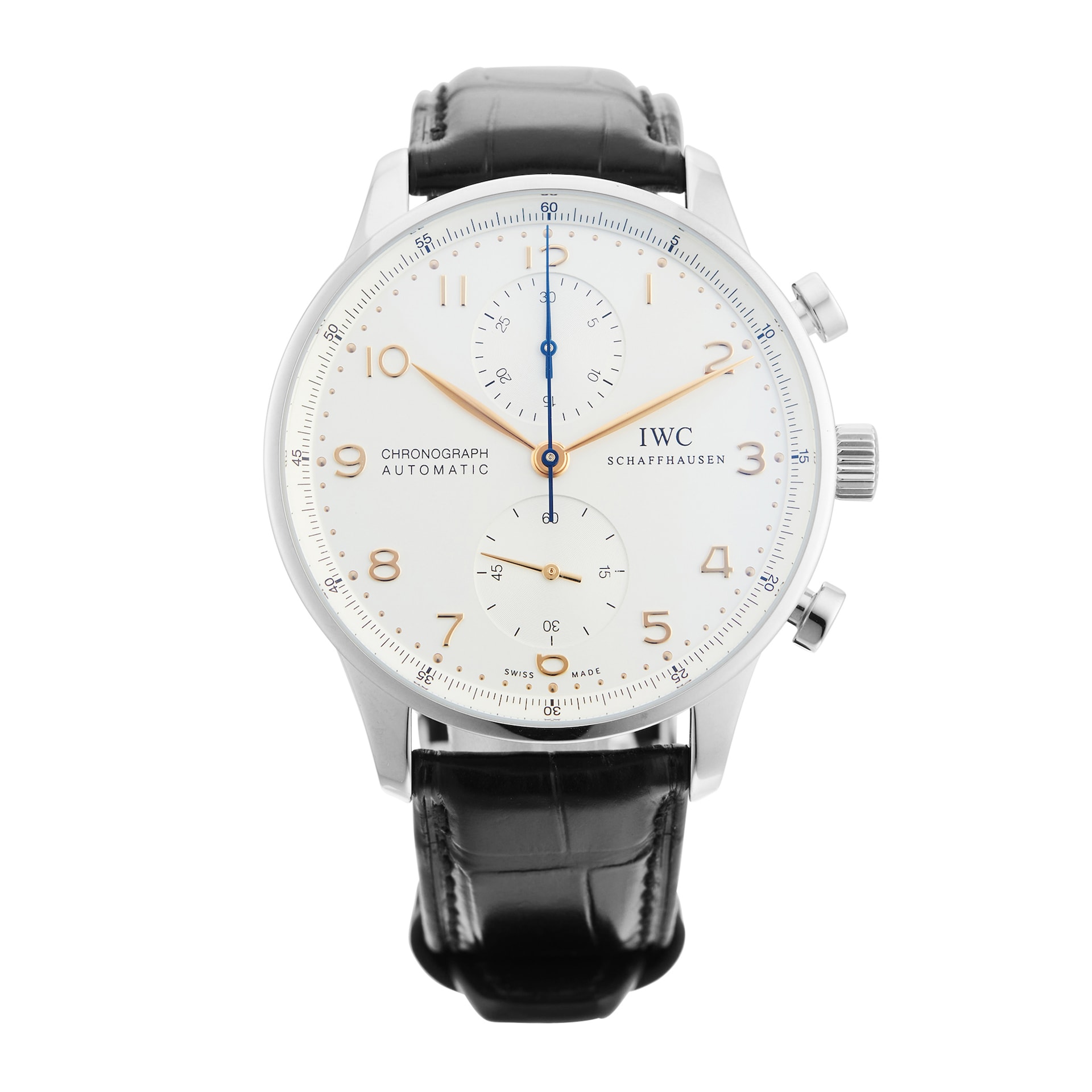 Pre-Owned IWC Portugieser Chronograph 40.9MM Stainless Steel