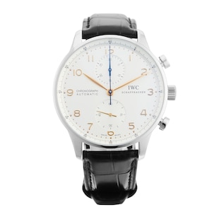 Pre-Owned IWC Portugieser Chronograph 40.9MM Stainless Steel