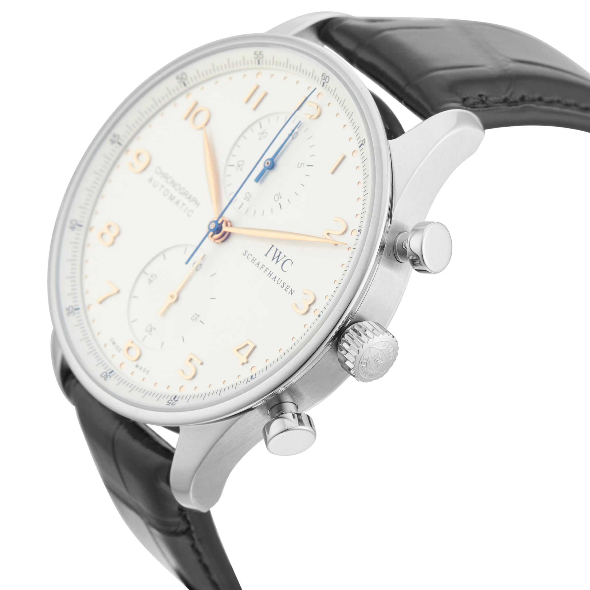 Pre-Owned IWC Portugieser Chronograph 40.9MM Stainless Steel