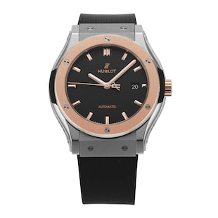 Pre-Owned Hublot Classic Fusion Titanium King Gold 42MM Titanium 542.NO.1181.RX