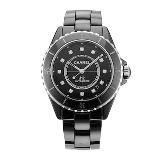 Pre-Owned Chanel Chanel J12 Watch Calibre 12.1 38mm Ceramic