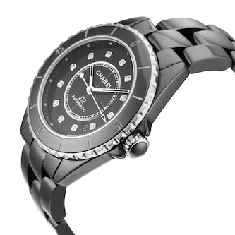Pre-Owned Chanel Chanel J12 Watch Calibre 12.1 38mm Ceramic