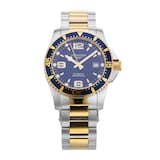 Pre-Owned Longines Hydroconquest 41mm Stainless Steel and Yellow Gold