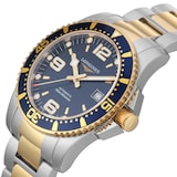 Pre-Owned Longines Hydroconquest 41mm Stainless Steel and Yellow Gold