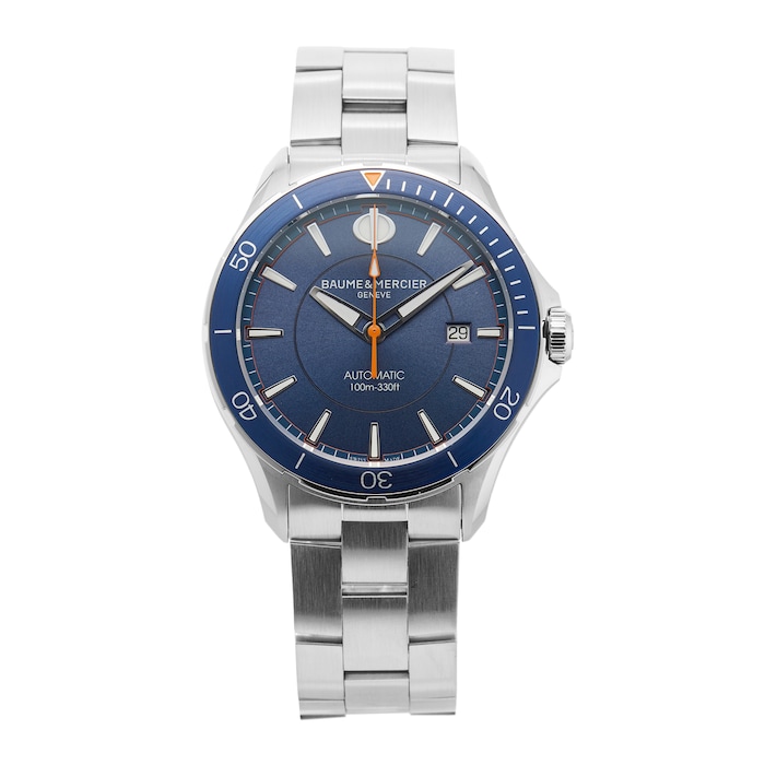 Pre-Owned Baume & Mercier Clifton Club 10378 39.05MM Stainless Steel BMM0A10378