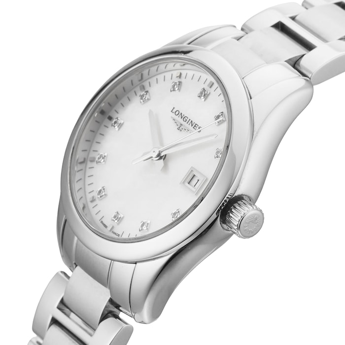Pre-Owned Longines Conquest Classic 29.5mm Stainless Steel