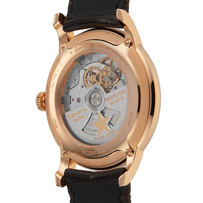 Pre-Owned Zenith Elite Classic 39mm Rose Gold
