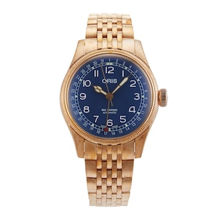 Pre-Owned Oris Big Crown Pointer Date 40MM Bronze 01 754 7741 3165-07 8 20 01