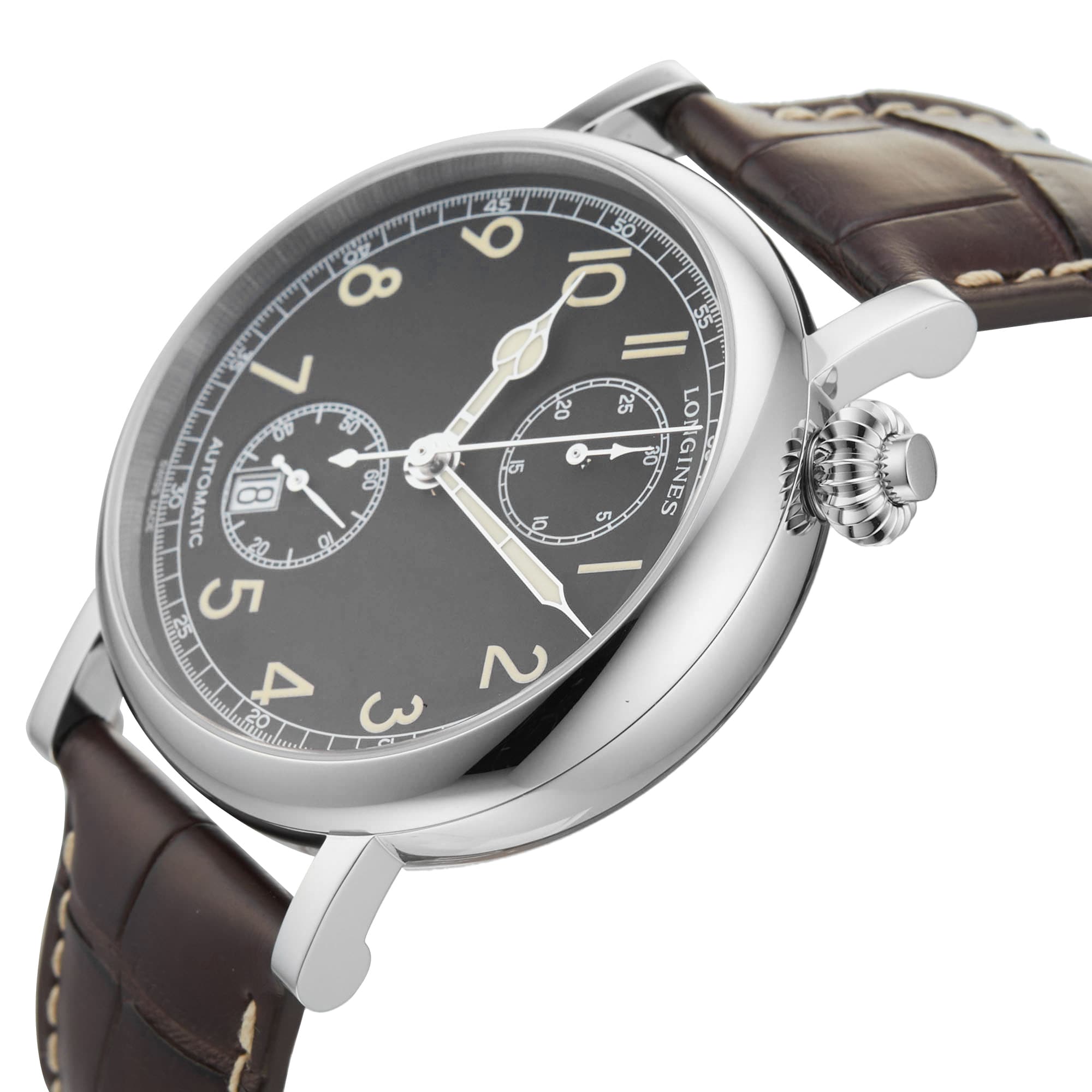 Pre-Owned Longines Avigation Heritage Avigationsuhr 41mm Stainless Steel
