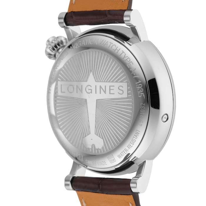Pre-Owned Longines Avigation Heritage Avigationsuhr 41mm Stainless Steel