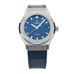 406001332490 - Classic Fusion Titanium Blue 42mm