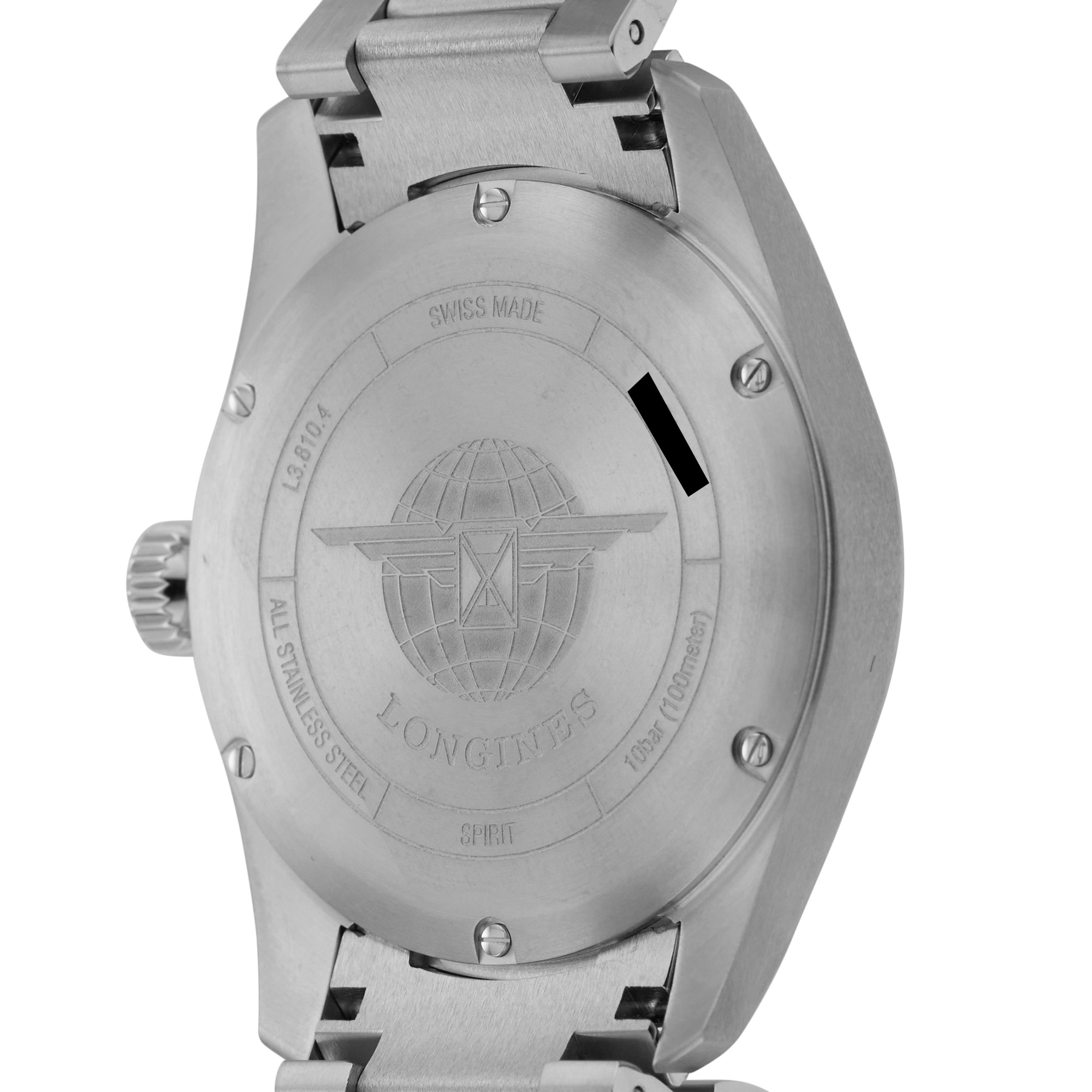 Pre-Owned Longines Spirit Automatic 40mm Stainless Steel L38104736 Pre-Owned Longines Spirit Automatic 40mm Stainless Steel L38104736