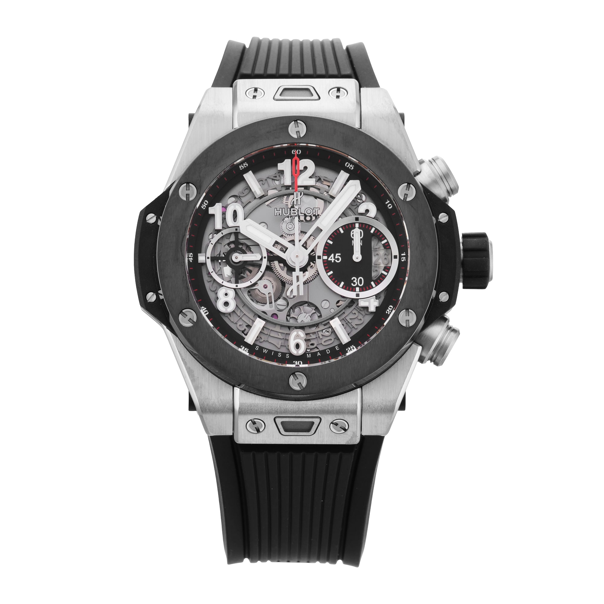 Pre-Owned Hublot Big Bang Unico Chronograph 42mm Titanium Pre-Owned Hublot Big Bang Unico Chronograph 42mm Titanium