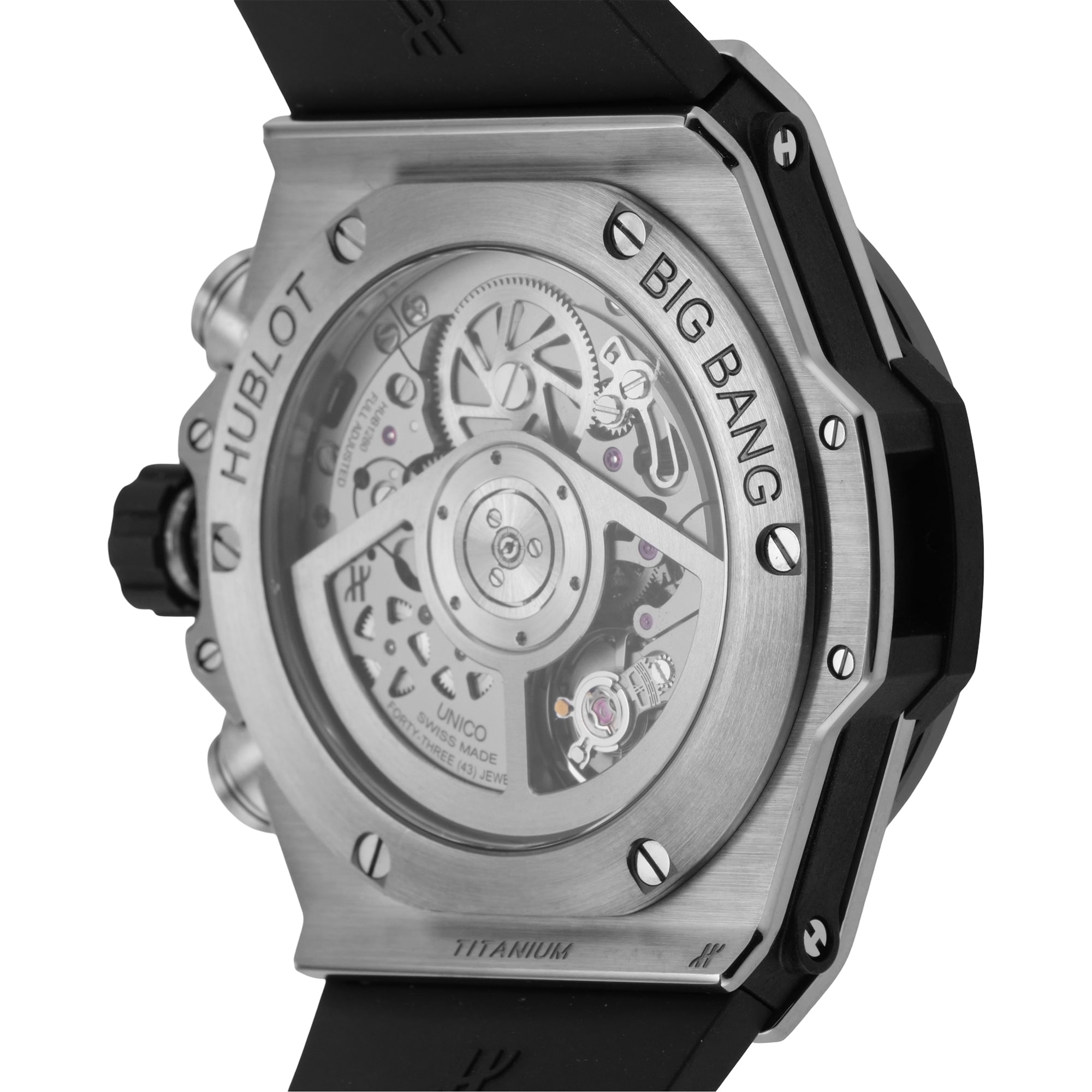 Pre-Owned Hublot Big Bang Unico Chronograph 42mm Titanium Pre-Owned Hublot Big Bang Unico Chronograph 42mm Titanium