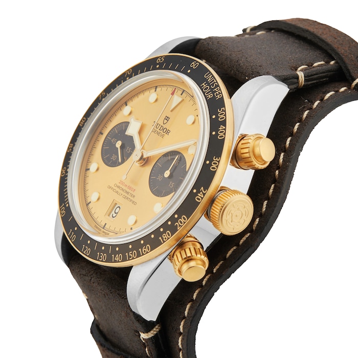Pre-Owned Tudor Black Bay Chrono S&G 41mm Stainless Steel and Yellow Gold