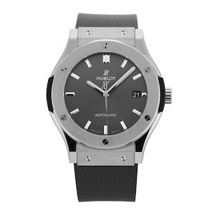 Pre-Owned Hublot Classic Fusion Racing Grey 45MM Titanium 511.NX.7071.RX