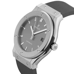 Pre-Owned Hublot Classic Fusion Racing Grey 45MM Titanium 511.NX.7071.RX