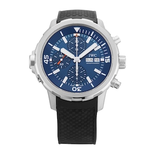 Pre-Owned IWC Aquatimer Chronograph Edition "Expedition Jacques-Yves Cousteau" 44mm Stainless Steel