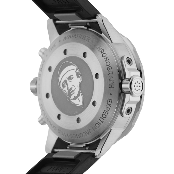 Pre-Owned IWC Aquatimer Chronograph Edition "Expedition Jacques-Yves Cousteau" 44mm Stainless Steel