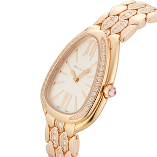 Pre-Owned Bulgari Serpenti Seduttori Watch 33mm Rose Gold 103275
