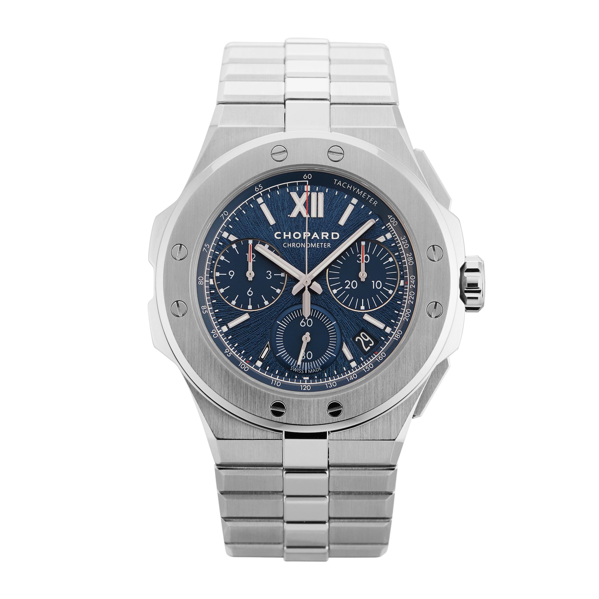 Pre-Owned Chopard Alpine Eagle XL Chrono 44mm Stainless Steel 298609-3001