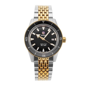 Pre-Owned RADO Rado Captain Cook 42mm Stainless Steel and Ceramic Pre-Owned RADO Rado Captain Cook 42mm Stainless Steel and Ceramic