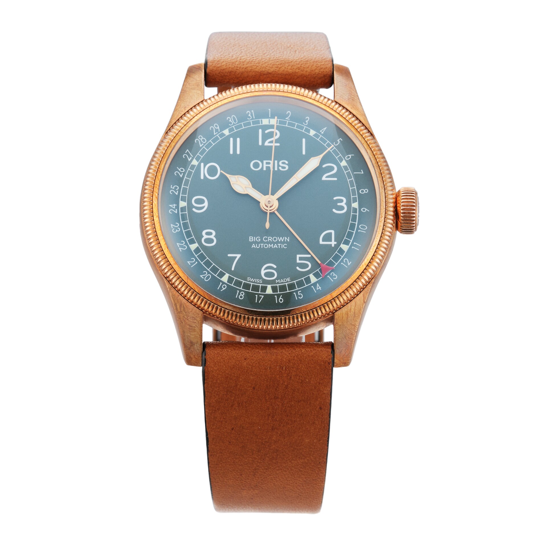 Pre-Owned Oris Big Crown Pointer Date 80th Anniversary Edition 40mm Bronze