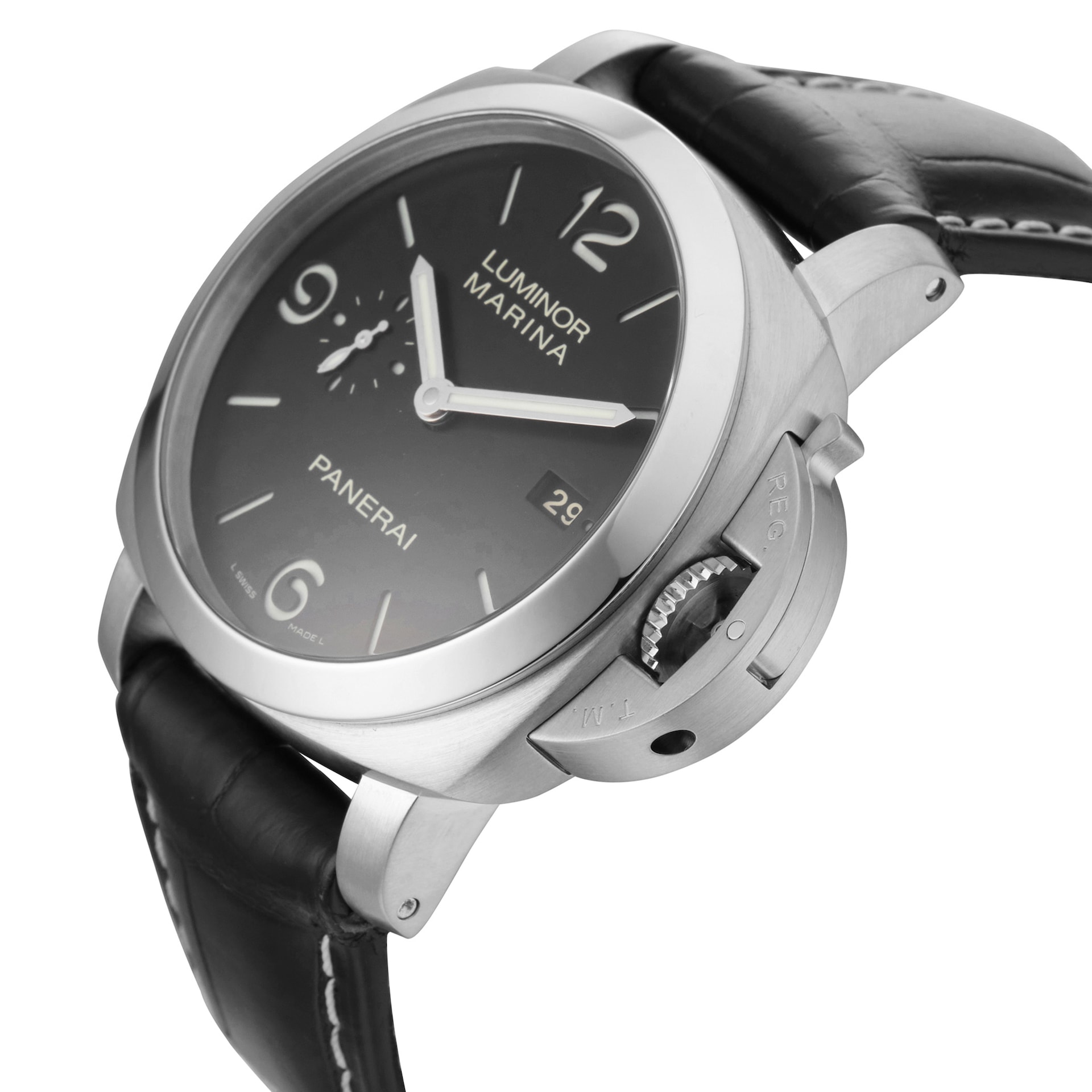 Pre-Owned Panerai Luminor Marina 1950 3 Days Automatic 44mm Stainless Steel Pre-Owned Panerai Luminor Marina 1950 3 Days Automatic 44mm Stainless Steel