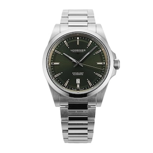 Pre-Owned Longines Conquest 41mm Stainless Steel