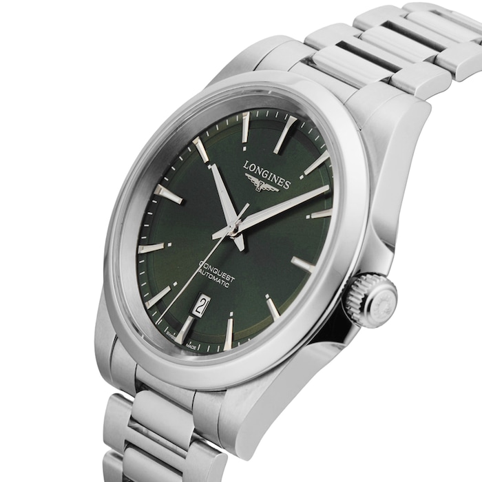 Pre-Owned Longines Conquest 41mm Stainless Steel