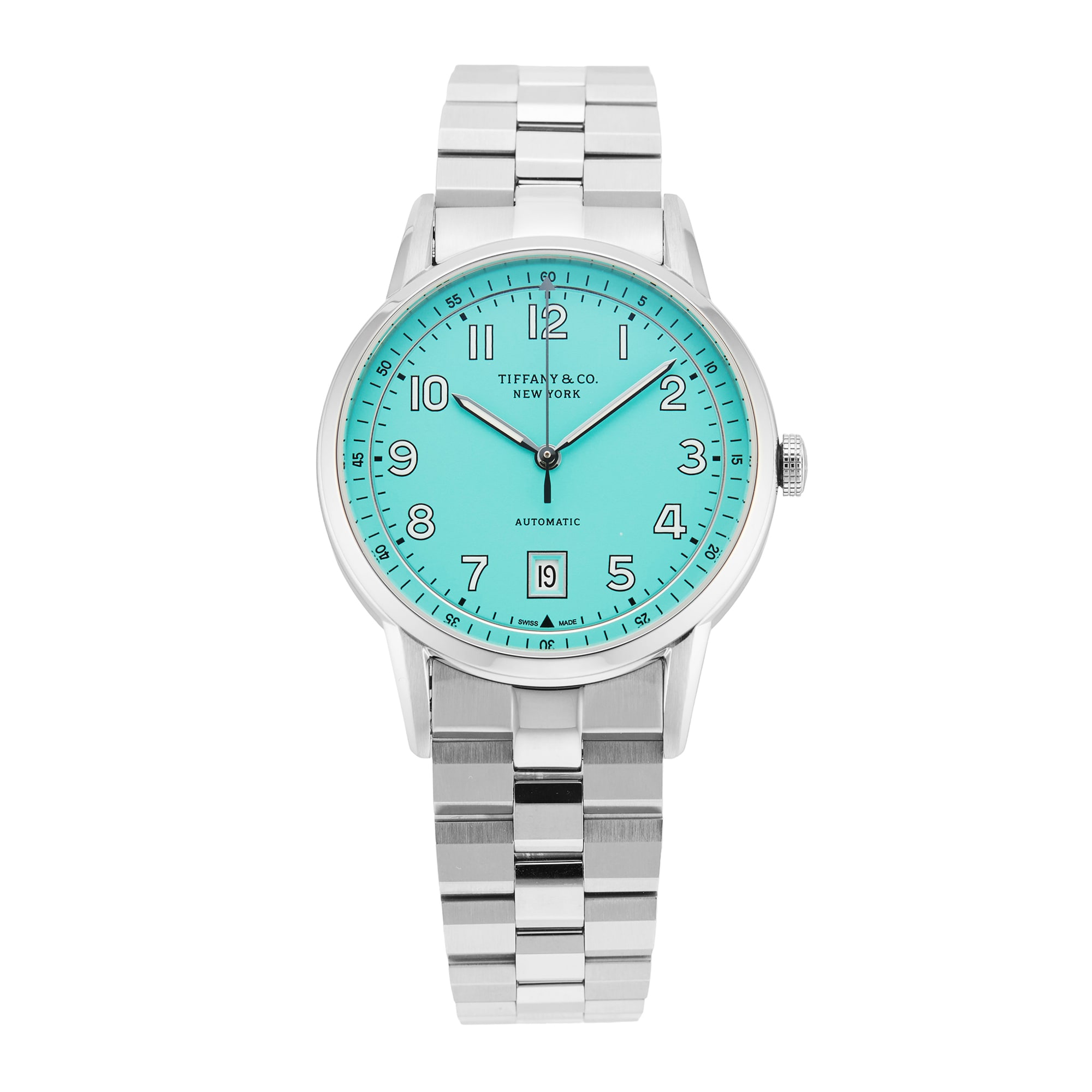 3-Hand 40mm Stainless Steel