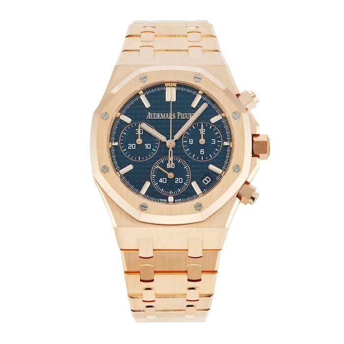 Pre-Owned Audemars Piguet Royal Oak Chronograph "50th Anniversary" 41mm Rose Gold
