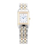 Pre-Owned Jaeger-LeCoultre Reverso Lady 20mm Stainless Steel and Yellow Gold