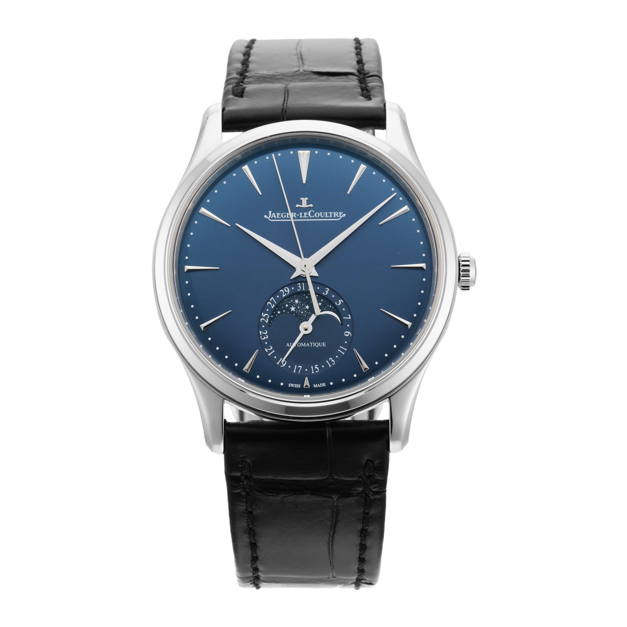 Pre-Owned Jaeger-LeCoultre Master Ultra Thin Moon 39mm Stainless Steel