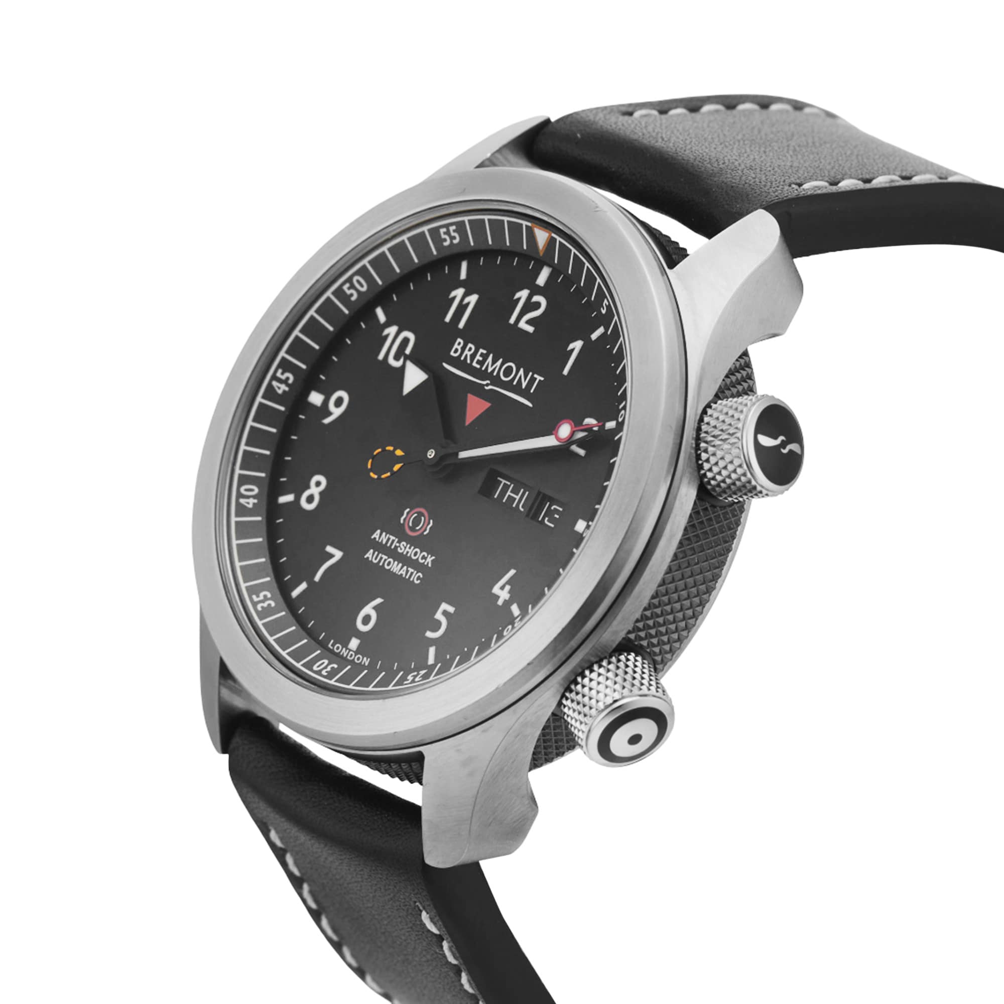 Pre-Owned Bremont Bremont MBII Black 43mm Stainless Steel
