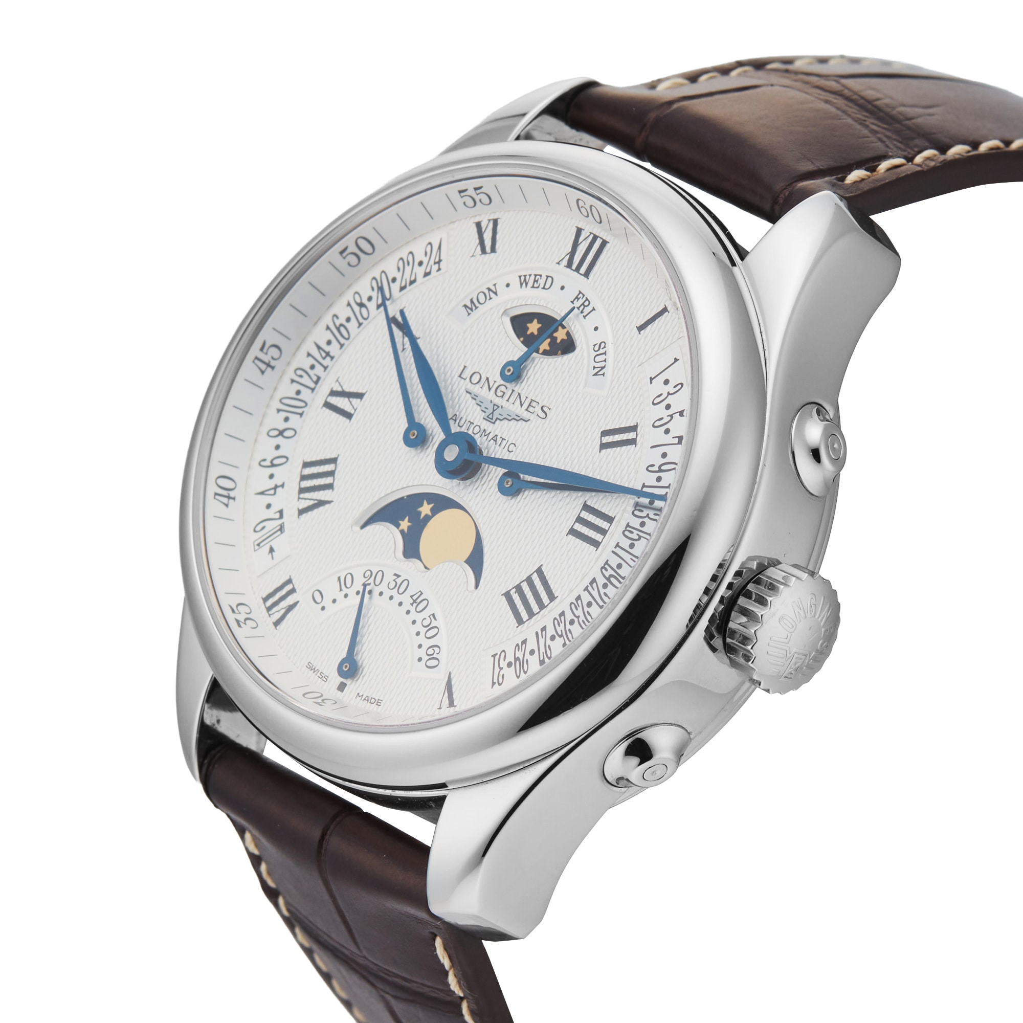 Pre-Owned Longines Master Collection 41mm Stainless Steel Pre-Owned Longines Master Collection 41mm Stainless Steel