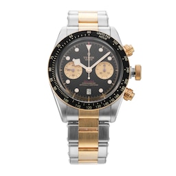 406001401490 - Black Bay Chrono S&G 41mm Stainless Steel and Yellow Gold