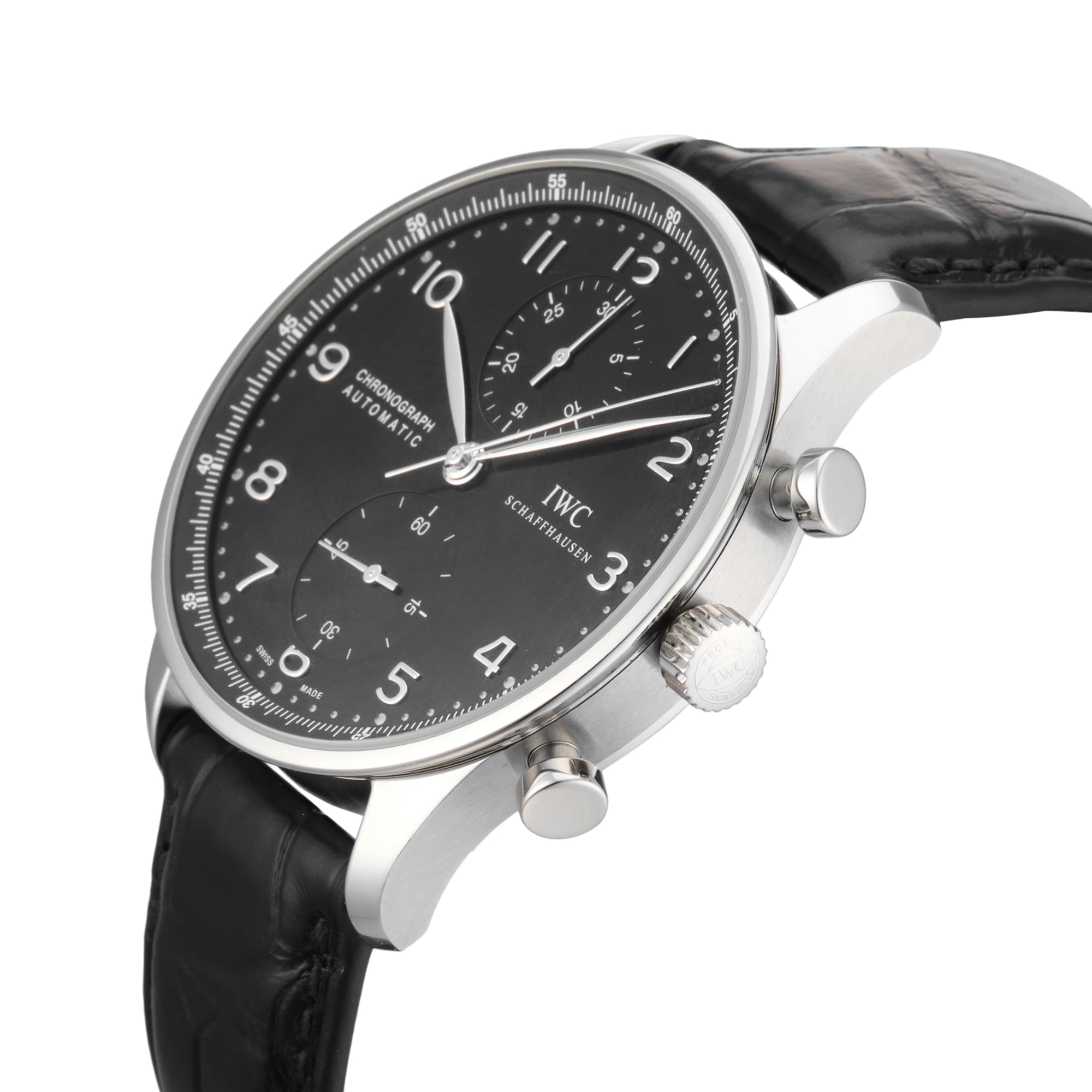 Pre-Owned IWC IWC Portugieser Chronograph 40.9mm Stainless Steel Pre-Owned IWC IWC Portugieser Chronograph 40.9mm Stainless Steel