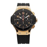 Pre-Owned Hublot Big Bang Original Gold Ceramic 44MM Rose Gold and Titanium
