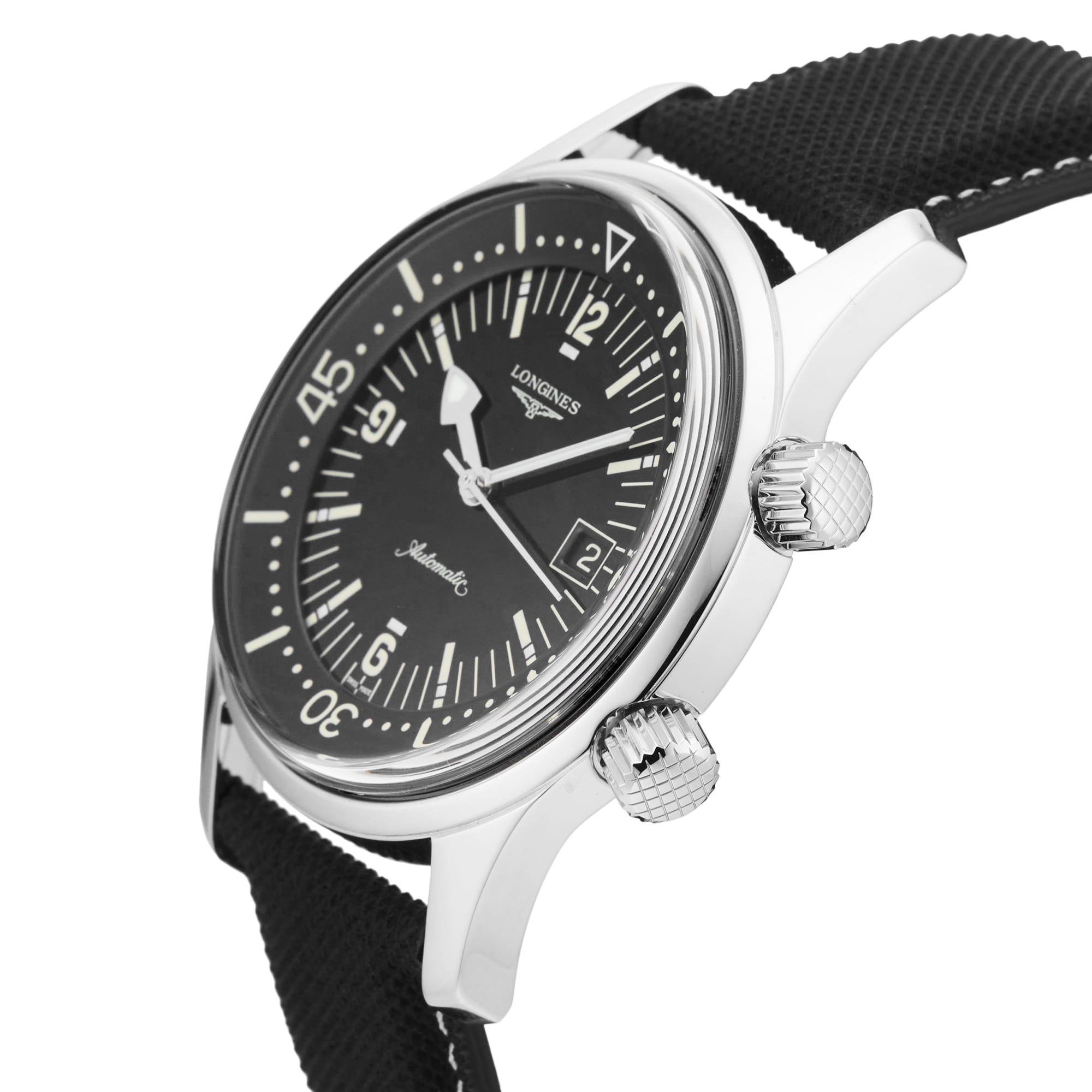 Pre-Owned Longines Legend Diver 42MM Stainless Steel Pre-Owned Longines Legend Diver 42MM Stainless Steel