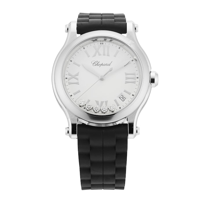 Pre-Owned Chopard Chopard Happy Sport 36MM Stainless Steel